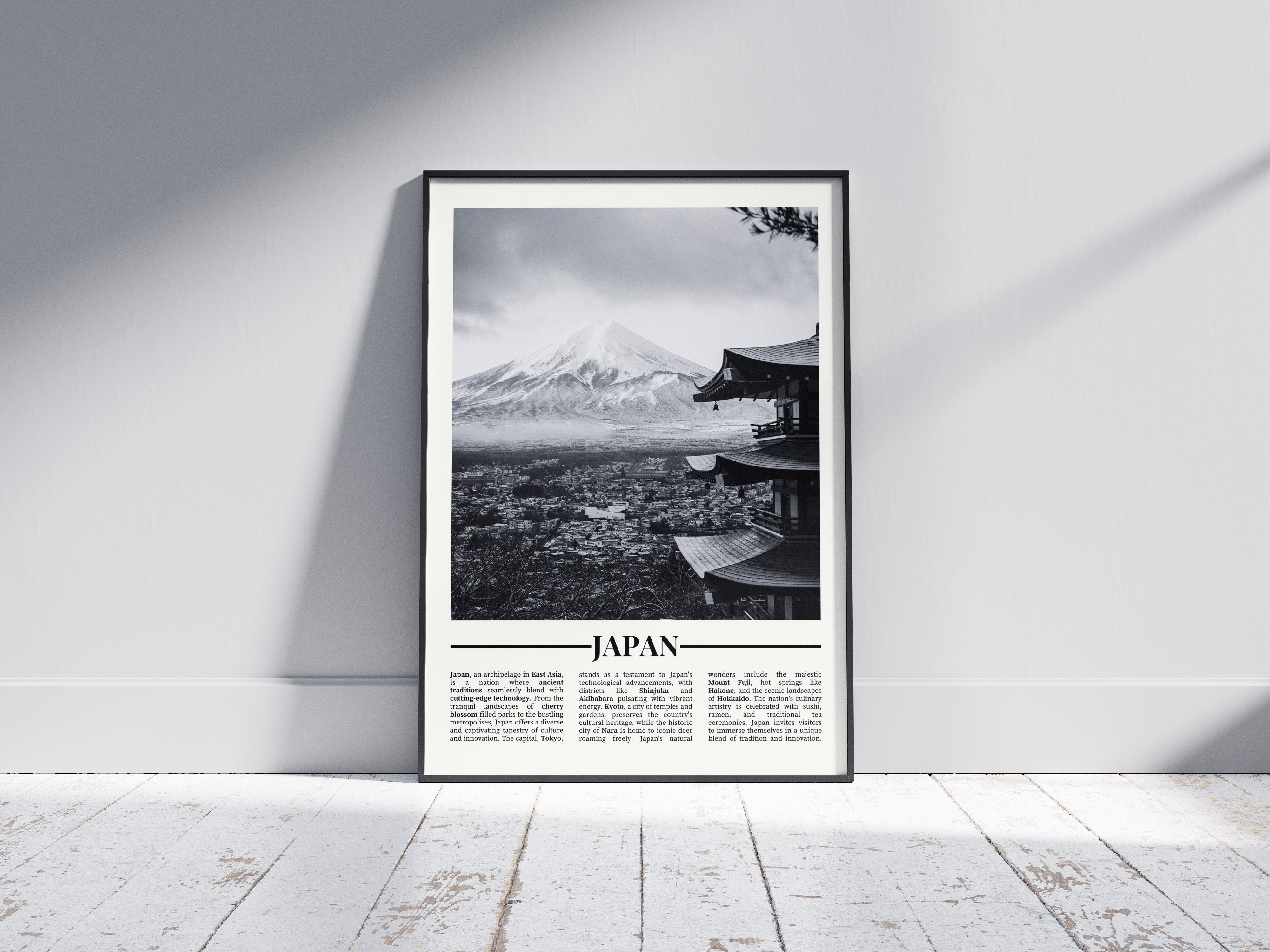 Black & White: Japan