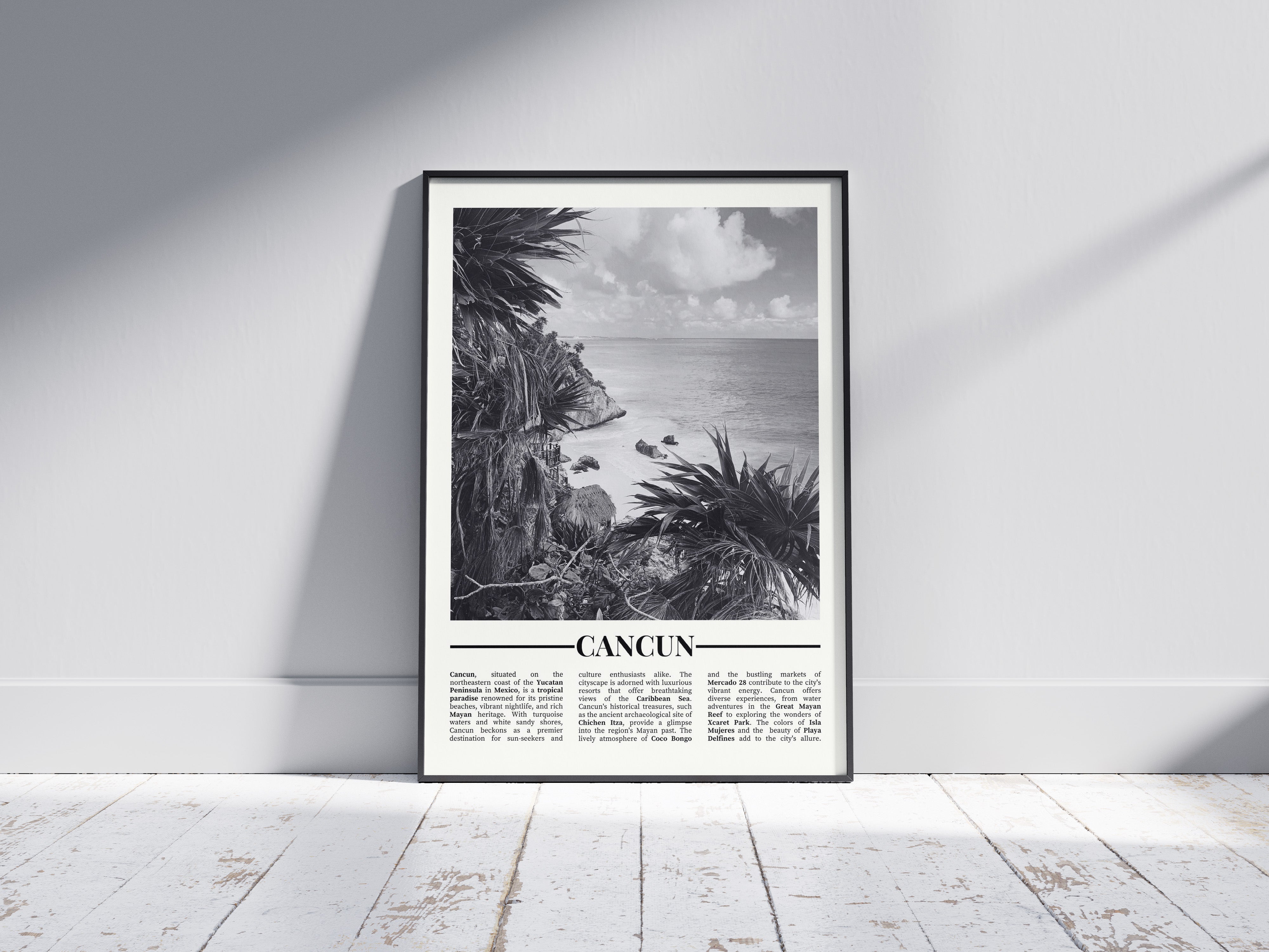 Black & White: Cancun