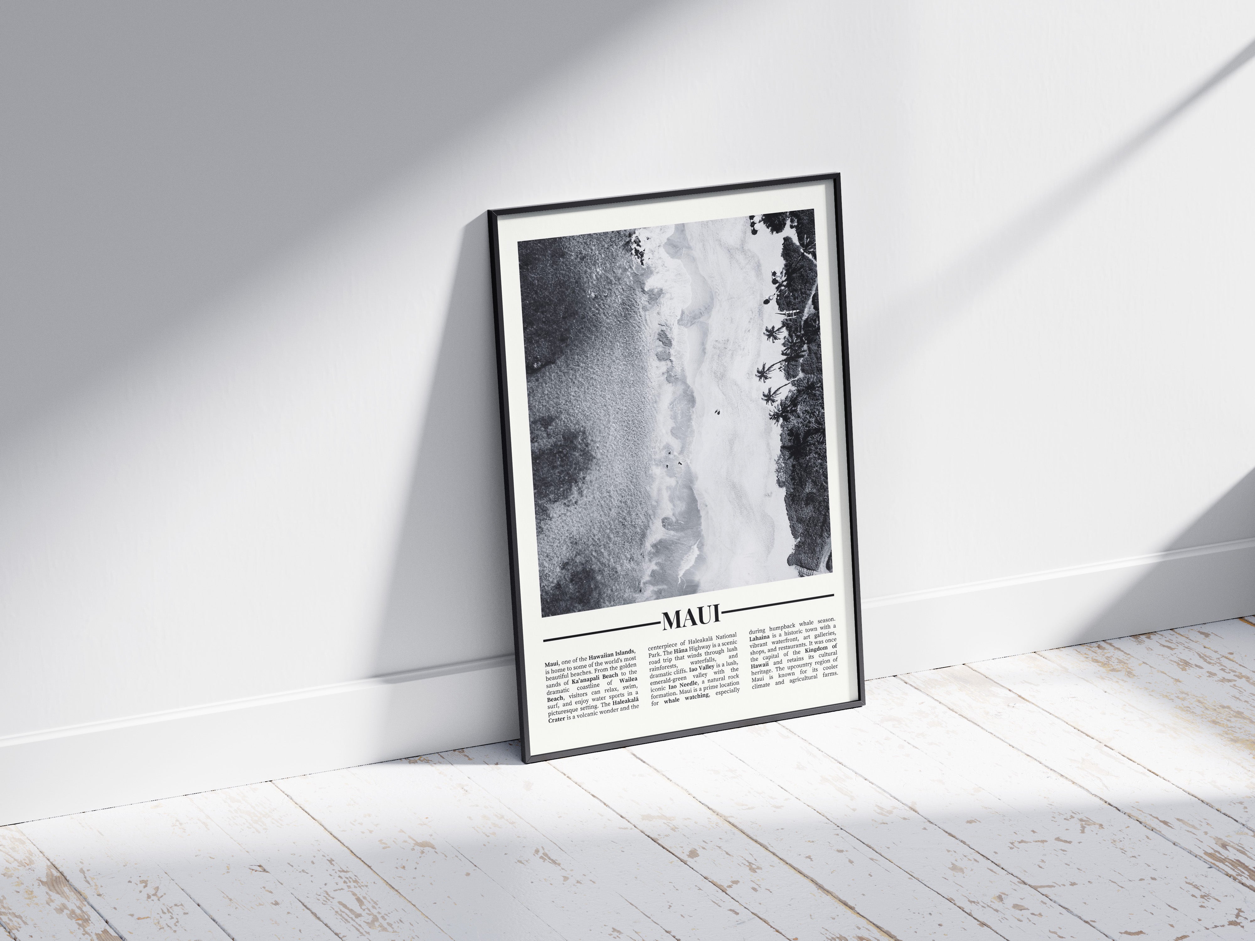 Black & White: Maui