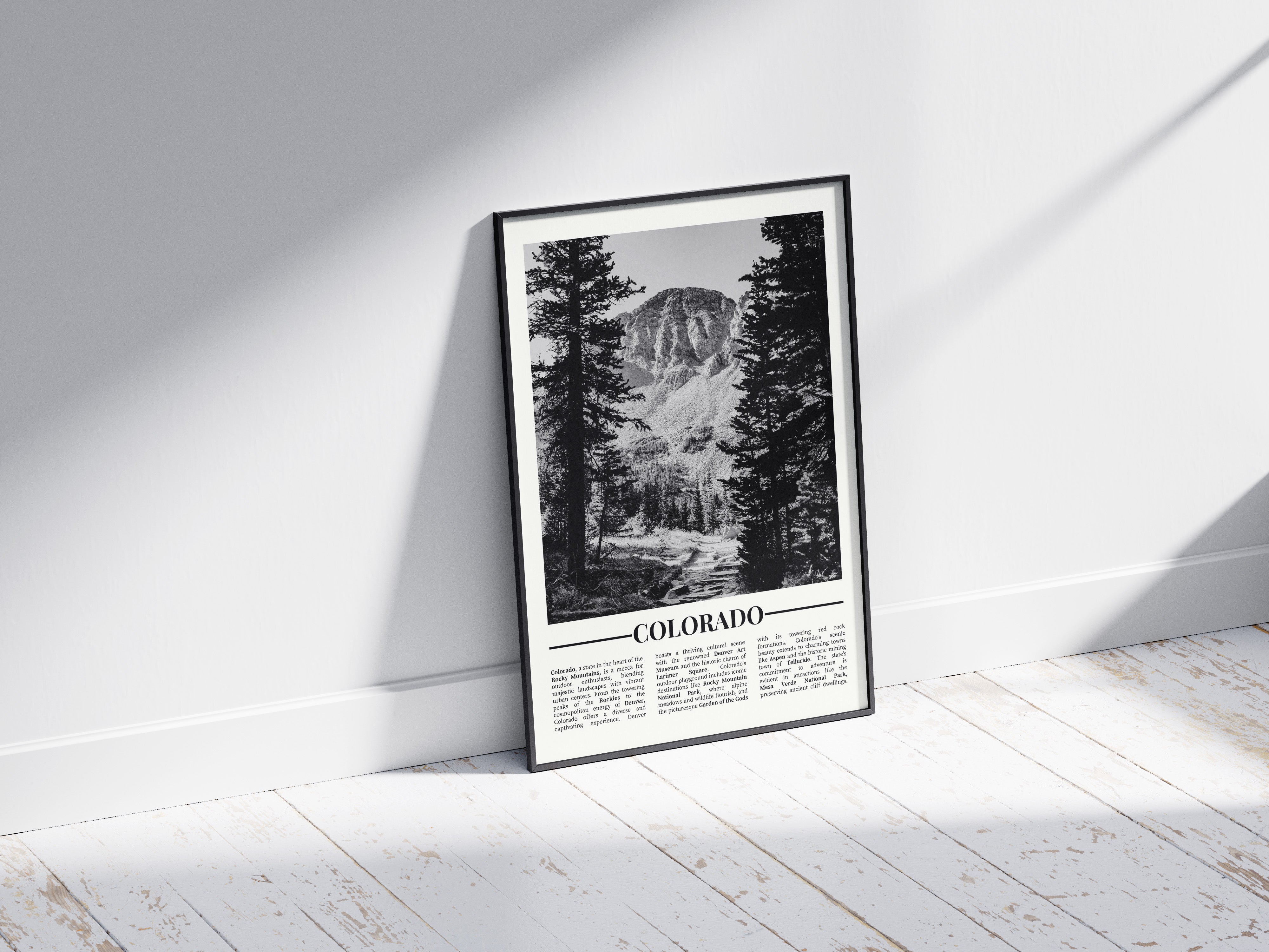 Black & White: Colorado