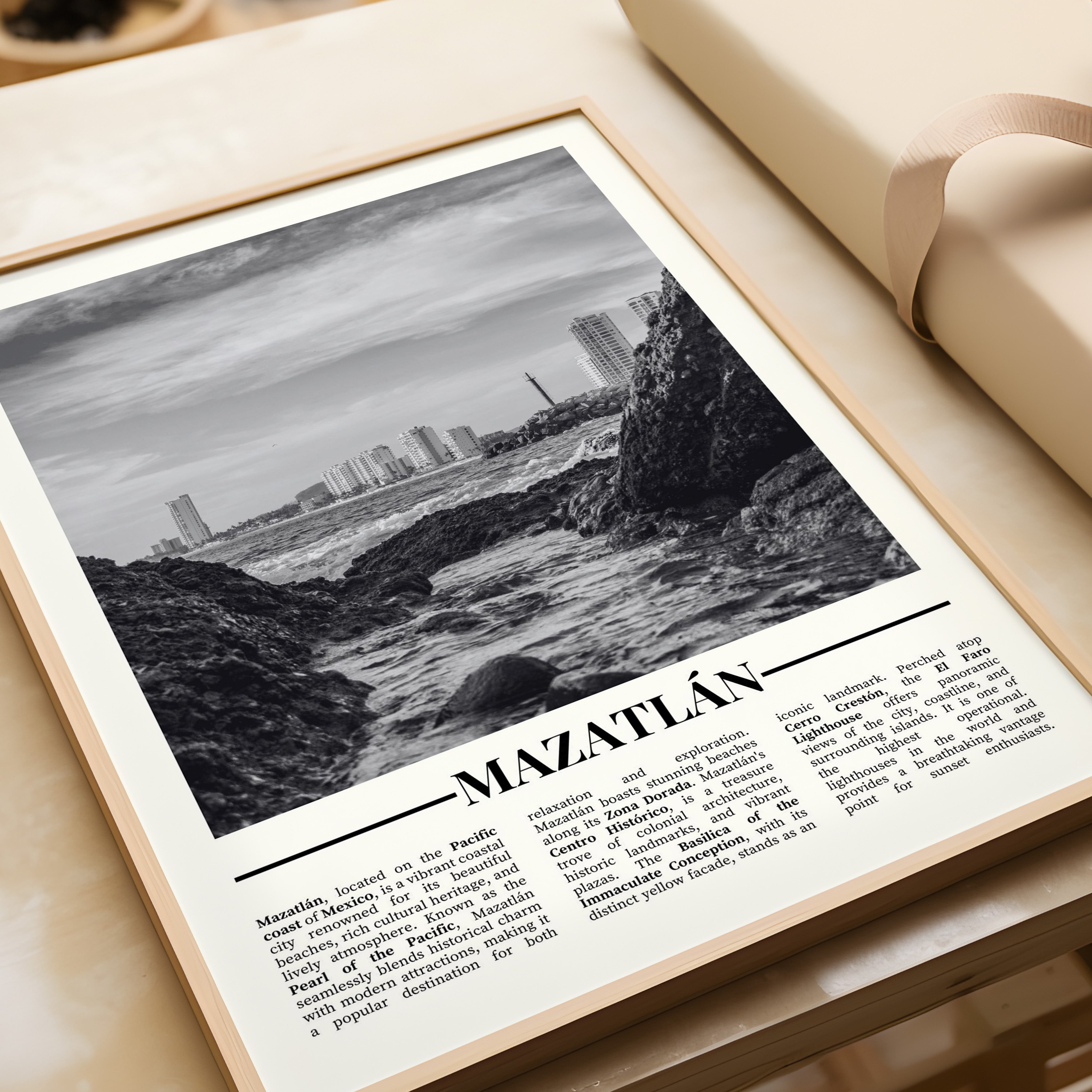 Black & White: Mazatlan