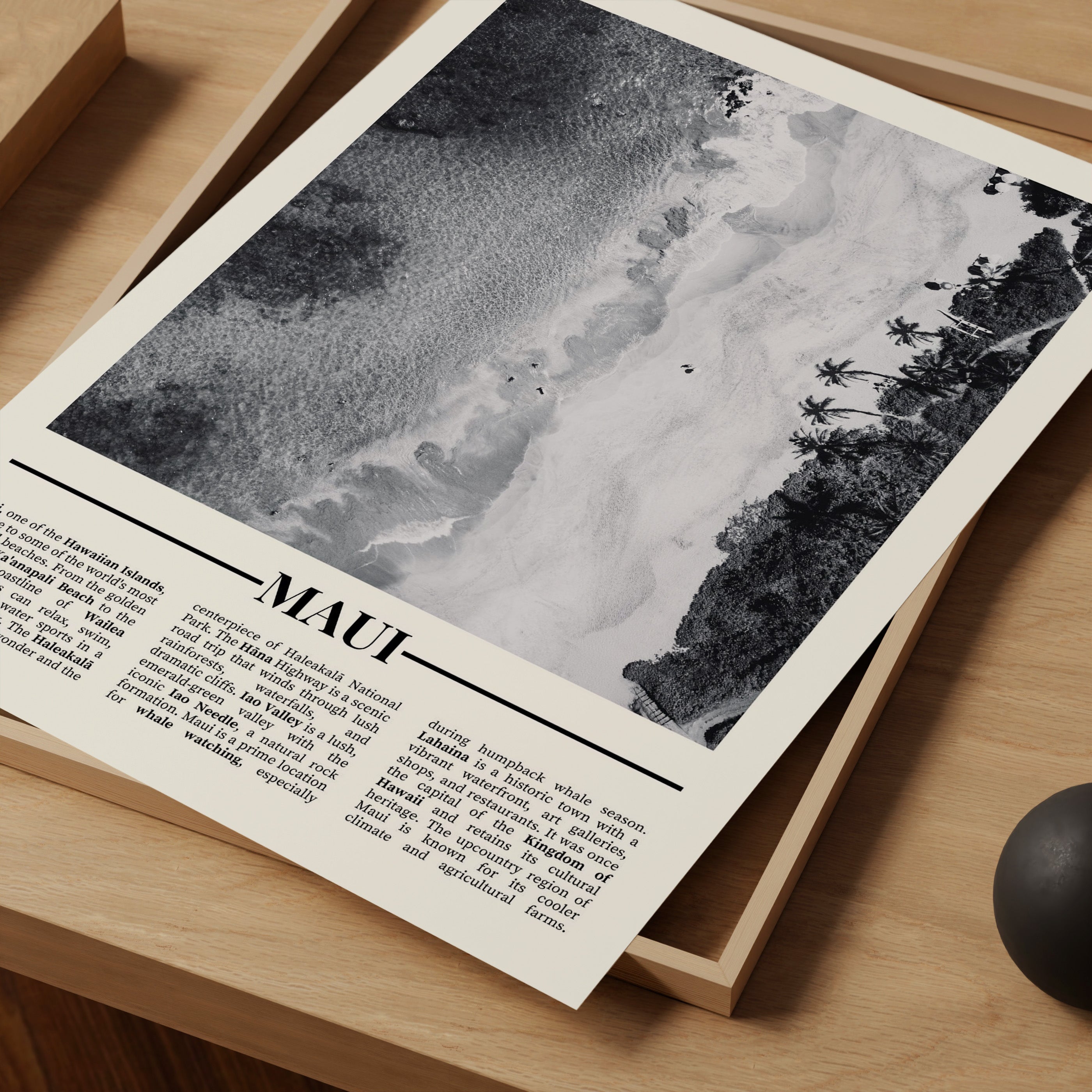 Black & White: Maui