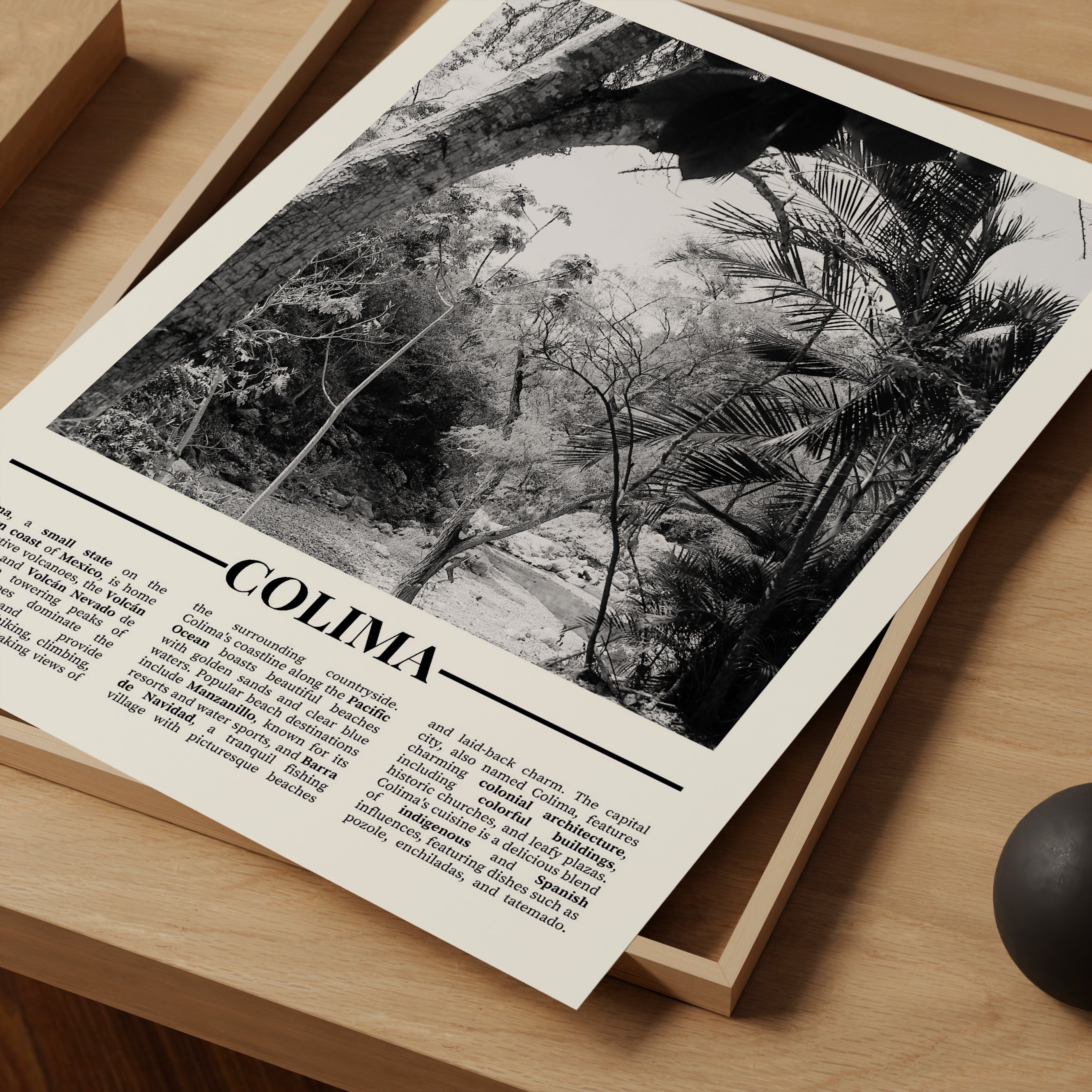 Black & White: Colima