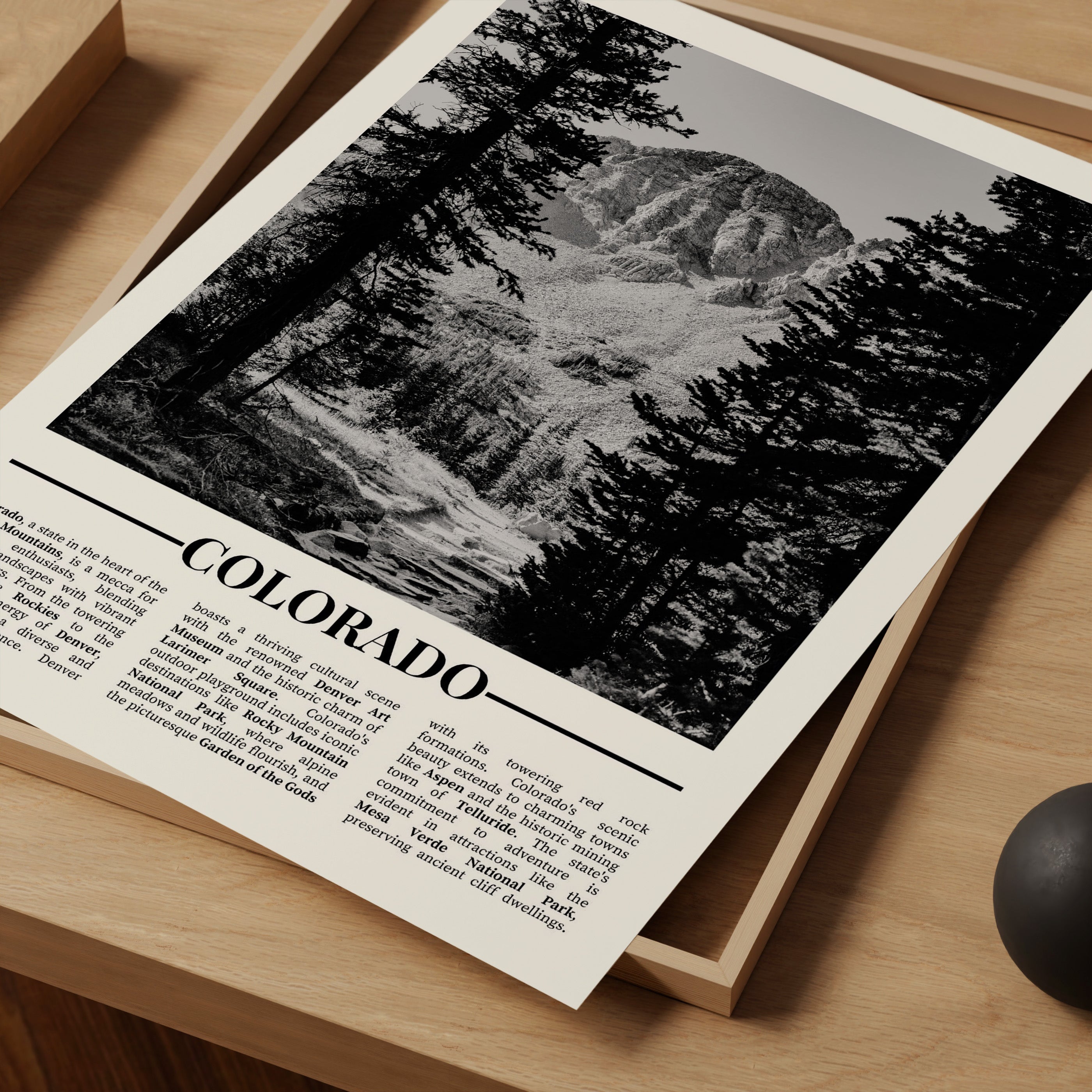 Black & White: Colorado