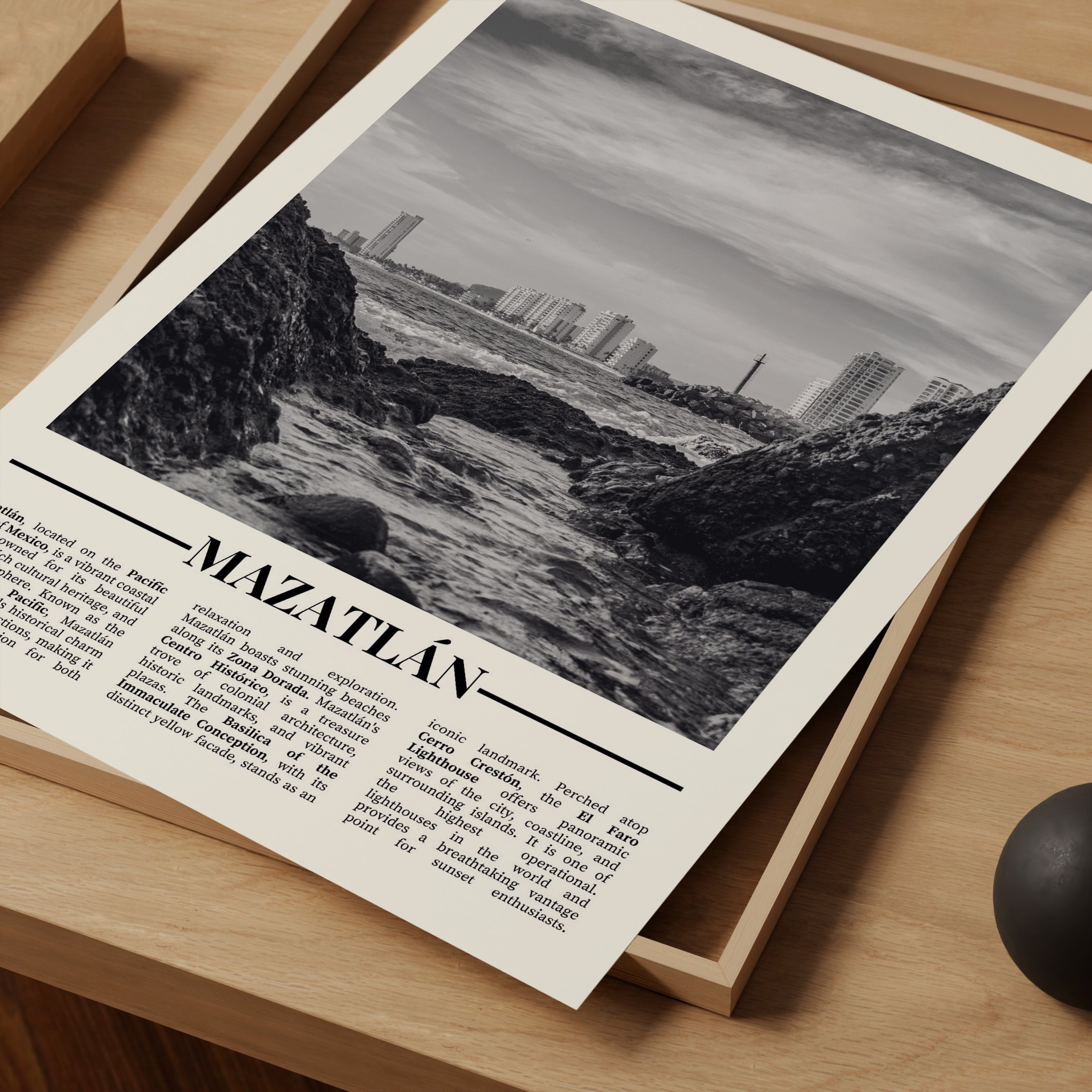 Black & White: Mazatlan