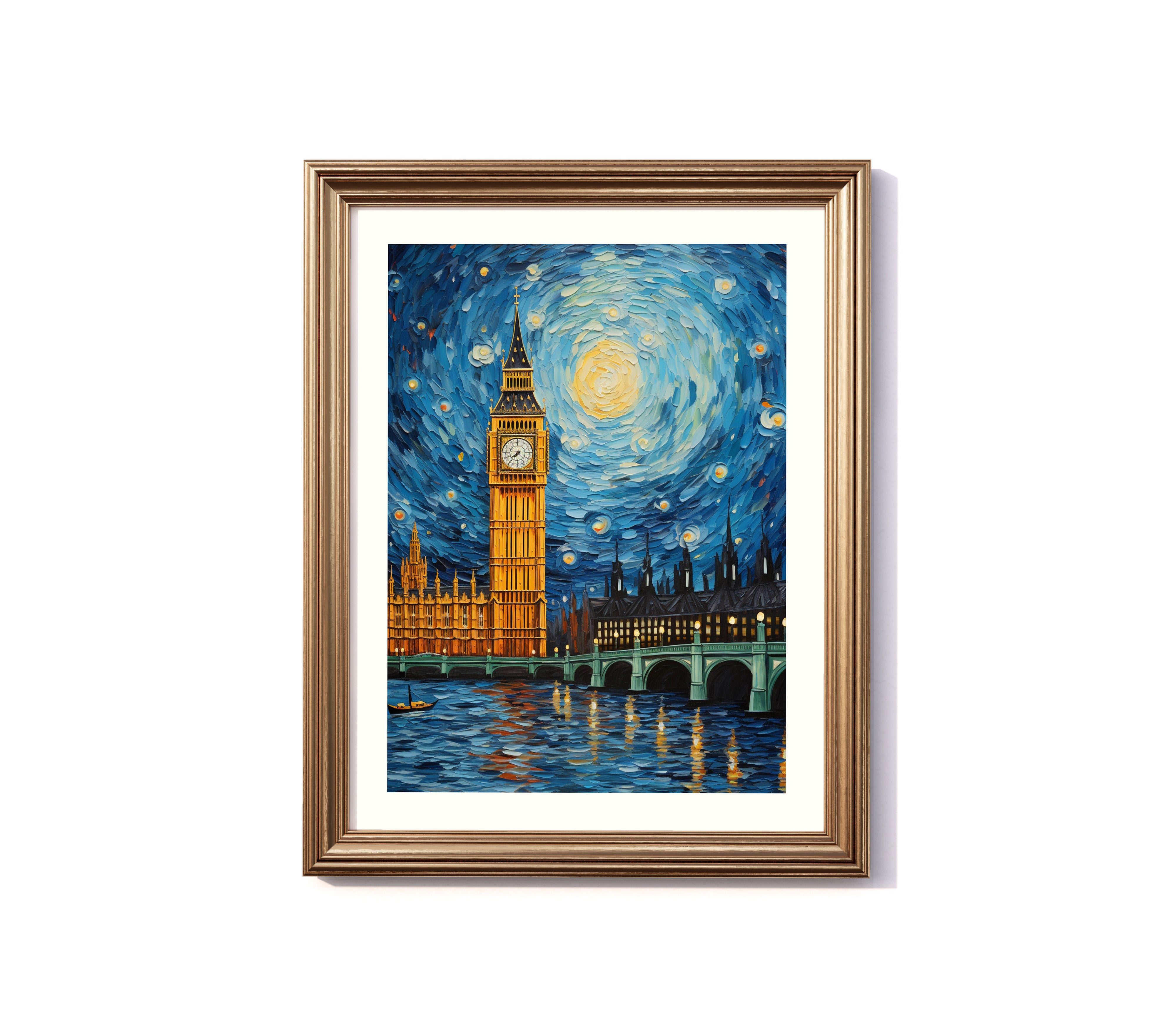 A Starry Night in London: Timeless Symbol