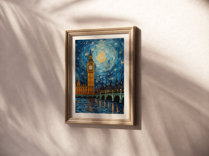 A Starry Night in London: Timeless Symbol