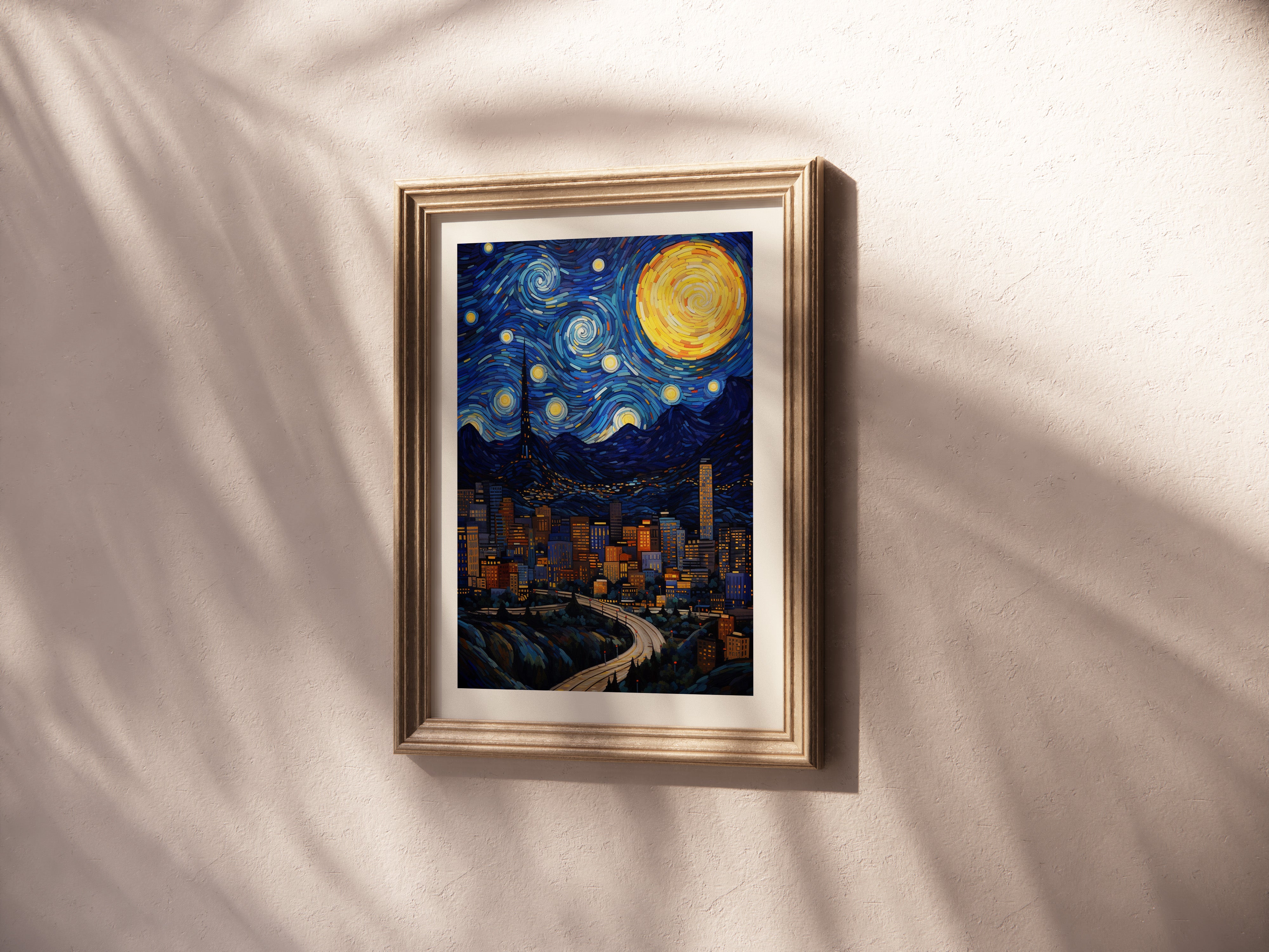 A Starry Night in Los Angeles: Nighttime Splendor