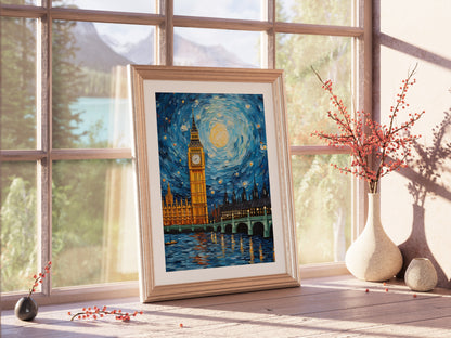 A Starry Night in London: Timeless Symbol